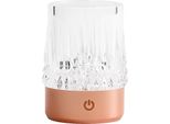Lampada Da Tavolo Ricaricabile A Led 1W Crystal NHTD-N08-RG Linea Zuma
