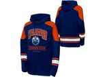 Outerstuff Gear Up Fashion Nhl Felpa Con Cappuccio Junior, Taglia: S, Edmonton Oilers, 8 Anni