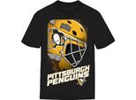Outerstuff Defender Nhl Junior T-Shirt, Nero, Pittsburgh Penguins, Taglia: Xl, 18-20 Anni