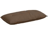 Vidaxl Cuscino Per Lo Schienale Marrone 100 X 19 X 50 Cm In Tessuto