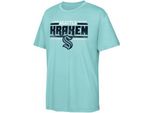 Outerstuff Electric Snipe Nhl Junior T-Shirt, Taglia: Xl, Seattle Kraken, 18-20 Anni