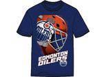 Outerstuff Defender Nhl Junior T-Shirt, Blu, Taglia: L, Edmonton Oilers, 14-16 Anni
