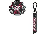 Coocazoo Pendente Accessori Per Lo Zaino Colour Up-Set (2 -Pezzi) Gaming Nero