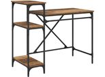 Vidaxl Scrivania In Legno Di Recupero 105 X 50 X 90 Cm Materiale A Base Di Legno