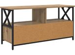 Vidaxl Mobile Tv Con Cassetti In Rovere Artisan 90 X 33 X 45 Cm