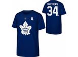 Maglietta Per Bambini Auston Matthews Toronto Maple Leafs Nhl Flat N&N Ctn Tee Taglia: Bambini M (9-11 Anni)