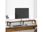 Vidaxl Porta Monitor In Legno Recuperato 105 X 23 X 15,5 Cm Materiale A Base Di Legno