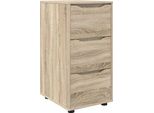 Vidaxl Armadio Portaoggetti Rovere Sonoma 40 X 48 X 81 Cm Materiale In Legno