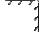 Kit Binario A L Nero 1X1M Con Faretti Monofase 3566 Zuma Line