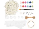 Creativ Company Set Hobby Modellismo, Figure Natalizie In Cellulosa, Vari Colori, 1 Scatola