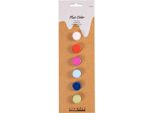 Creativ Company Plus Colori Acrilici, Colori Intensi, 6X5 Ml 1 Barattolo