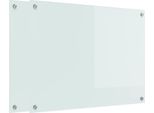 Vidaxl Pannello Posteriore Per Cucina 2 Pezzi Bianco 80 X 60 Cm Vetro Temperato