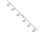 Kit Binario Bianco Da 2 M Con Faretti Monofase AR111 3054 Zuma Line