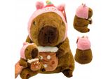 Peluche Capibara Unicorno Peluche Unicorno 30 Cm