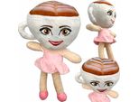 Ballerina Cappuccina Italian Brain Red Plush Doll Trend 25 Cm