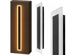 Lampada Da Giardino, Lampada Da Facciata E Da Parete, Led, Per Esterni, Lunga, 150 Cm, Luce Molto Calda, 30 W
