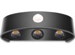 Lampada Da Parete A Led Per Interni Ed Esterni Con Sensore Di Movimento Neutro