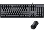Tastiera Con Mouse Circa! MX245 Nero Spagnolo Qwerty Spagnolo