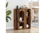 Vidaxl Credenza In Legno Vecchio 59 X 35 X 80,5 Cm Materiale A Base Di Legno