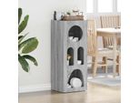 Vidaxl Credenza Grigio Sonoma 40 X 35 X 100,5 Cm Materiale A Base Di Legno