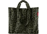 Reisenthel Borsa A Tracolla Borsa Shopper Softshopper Teddy Leo Olive Oliva