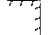 Kit L Sbarra 1X1M Con Faretti Neri Monofase 3562 Zuma Line