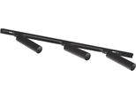 Set Di Binari Rettilinei 1M Nero Con Faretti Monofase 3558 Zuma Line