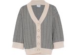 Maglione Da Donna Caneva - Nero Bianco Lana, Xs/S