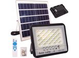 Lampada Solare Da 200 W Con Sensore Crepuscolare E Telecomando