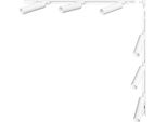 Kit Binario A L Bianco 1X1M Con Faretti Monofase 3578 Zuma Line