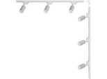 Set Di Binari Bianco L 1X1M Con Faretti Monofase 3565 Zuma Line
