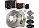 Frankberg 2X Dischi Freno 4X Pastiglie Freno Asse Posteriore Per Nissan Almera Ii Primera Primera Traveller