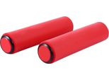 Rastky Comoda Copertura Blu Per Bicicletta E Scooter Acrobatico - Impugnature Ergonomiche Morbide Per Manubrio 2 Pezzi (Rosso)