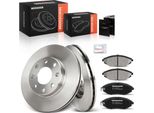 Frankberg 2X Dischi Freno 4X Pastiglie Freno Asse Anteriore Per Chevrolet Spark M300 1.0L 1.2L 2010-2015