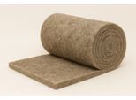 100% Lana Di Pecora Isolamento In Feltro 9 M X 0,6 M X 5 Cm Lana Di Pecora Naturale Marrone 100% Sostenibile