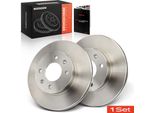 Frankberg 2X Dischi Freno Asse Anteriore Per Hyundai Getz Tb 1.1L 1.3L 1.4L 1.5L 1.6L 2002-2010