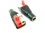 Presa Dc 2.1/5.5 Con Connessione Rapida T2