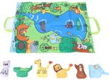 Set Di Gioco Sensoriale, Colori Didattici, Gioco Di Presa, Tappeto Gioco Con Animali, Giocattoli Per L'educazione Precoce Per Bambini Di Età Compresa Tra 1 E 3 Anni