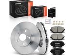 Frankberg 2X Dischi Freno 4X Pastiglie Freno Asse Anteriore Per Toyota Rav 4 Ii A2 1.8L 2.0L 2000-2005