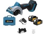 Smerigliatrice Angolare, Motore Brushless, Design A Batteria, Confezione In Plastica Con 2 Batterie