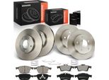 Frankberg 4X Dischi Freno 8X Pastiglie Freno Asse Anteriore Asse Posteriore Per Mazda 3 Bk Bl 3 Notchback Bk Bl 1.4L 1.6L 2003-2014