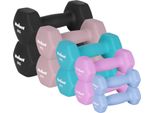 Manubri Rebel Active RBA-2330-S5 In Ghisa Neoprene Hex Set Da 30 Kg (2X1 Kg+2X2 Kg+2X3 Kg+2X4 Kg+2X5 Kg)