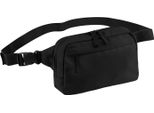 Bagbase - Borsa A Tracolla "Premium"", Materiale Riciclato BC6921 (Taglia Unica) (Nero)"