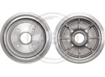 A.B.S. 3439-S Tamburo Freno Oe 424750 Compatibile Con 301, 208, 207, DS3, C3, C-Elysee