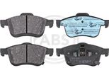 A.B.S. 35037 Set Di Pastiglie Freno, Freno A Disco Oe 68211488AA Compatibile Con 500L