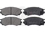 A.B.S. 36743 Set Di Pastiglie Freno, Freno A Disco Oe 410600N685 Compatibile Con Almera