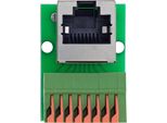 Inline® Presa RJ45 A Terminale Push-In, 8 Pin, Cat.5E, Angolata