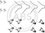 A.B.S. 1030Q Set Di Accessori, Pastiglie Freno A Disco Oe 0441030000 Compatibili Con Starlet, Previa, Paseo, Corolla