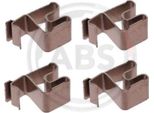 A.B.S. 1219Q Set Di Accessori, Pastiglie Freno A Disco Oe MB012190 Compatibili Con Accord, Carisma, Colt, Space Star, City-Coupe, Forfour, S40, V40