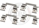 A.B.S. 1862Q Set Di Accessori, Pastiglie Freno A Disco Oe Compatibili Con Ranger